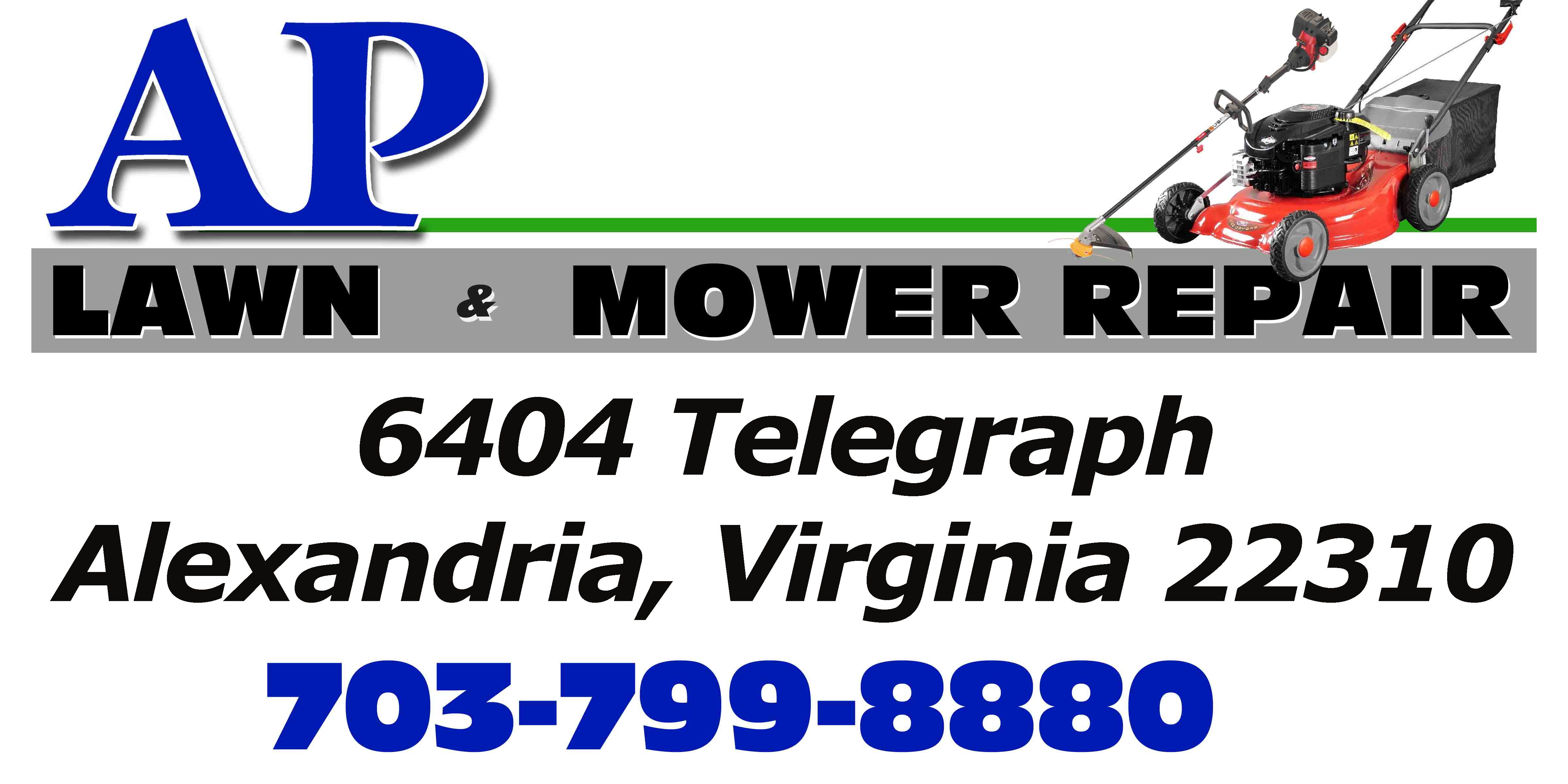 AP Lawn Mower Repair Logo